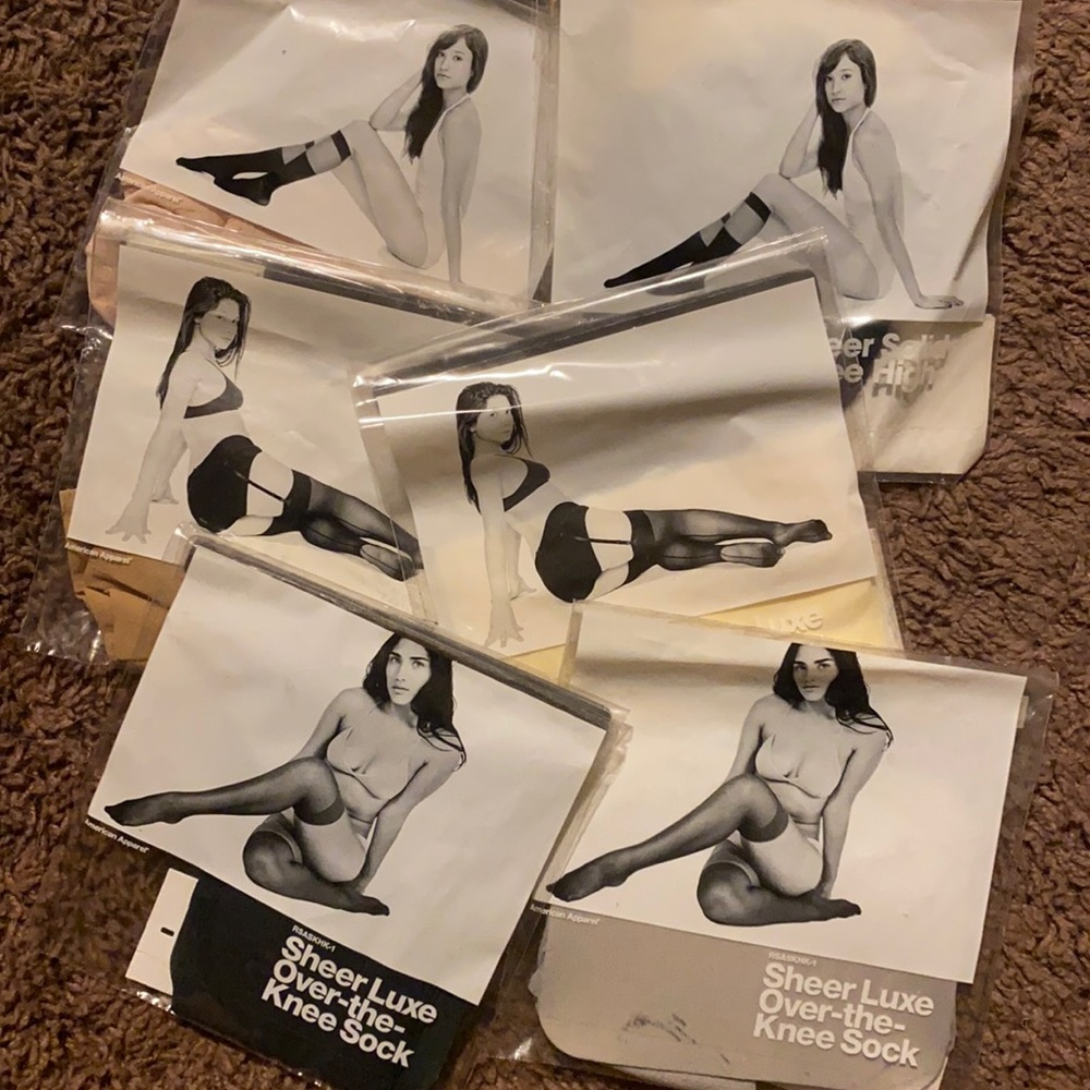 Lot of OS stockings ASST. colors